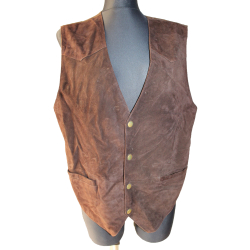 KAMIZELKA SKÓRA EVRO MODE rozm. L